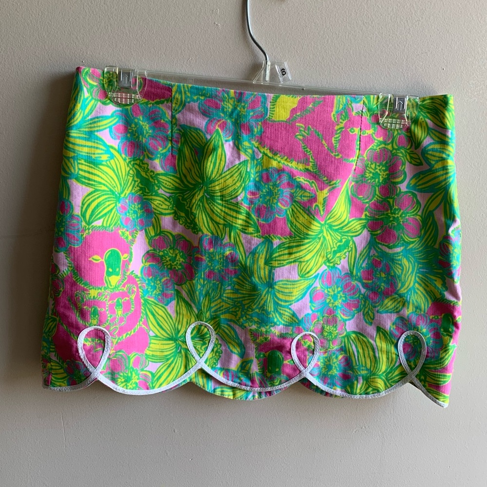 NWOT Lilly Pulitzer Mini Skirt